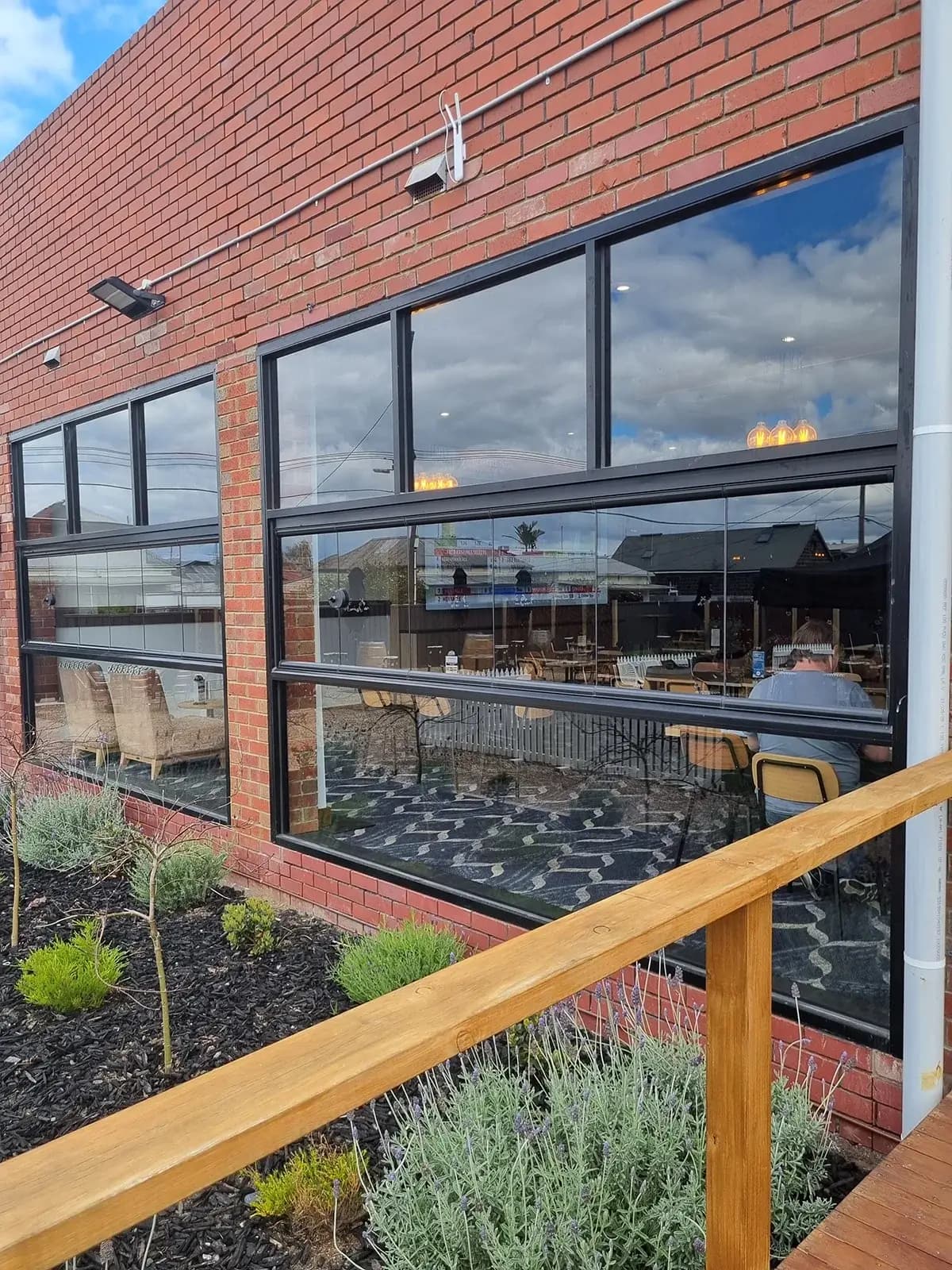 Glass shop front installation in Melbourne — toughened safety glass